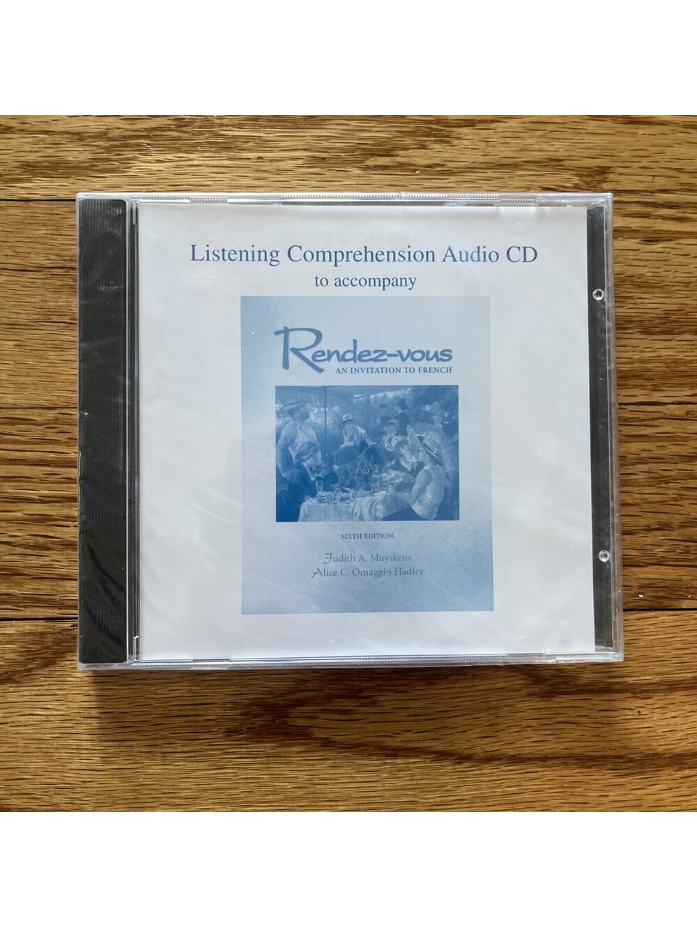 Rendez-vous French Audio CD Sixth Edition Muyskens Hadley